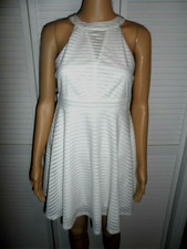 SALE Pretty Altar'd State size M white halter neck sleeveless dress women NWT