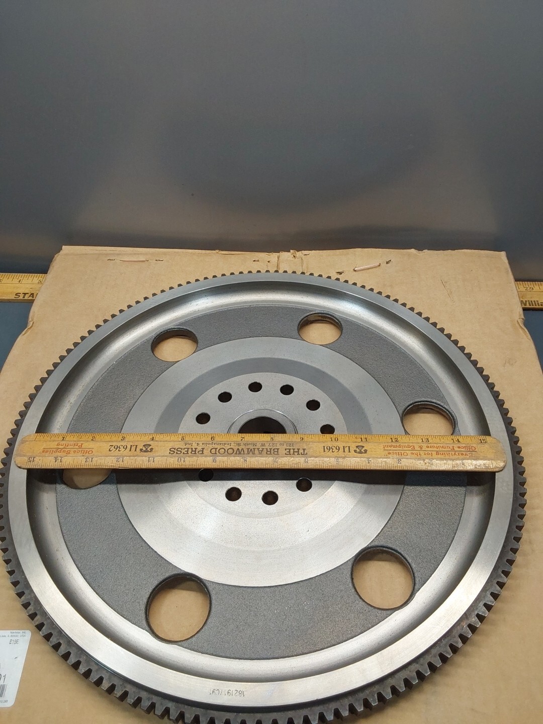 NOS Genuine International 1821917C91 Flywheel w/Ring Gear. DT466E 12