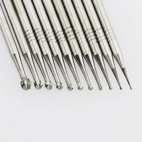 5 Stück Dental Wolfram Rundfräser Bohrer Hartmetall Stahl HP für Low Speed Handstück - Bild 6 von 70