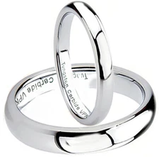 Tungsten ring Carbide Men Women's Wedding Engagement Bridal Band 2-10mm sz 3-15