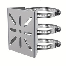 3 Loops Stainless Steel Corner Mount Bracket for IP CCTV Security Cameras