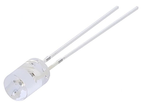2X OSR5PA5GA1B-12V Led 5Mm Rot 500-750Mcd 100° 15Ma 12-15V Front: Flach 225Mw Op-image