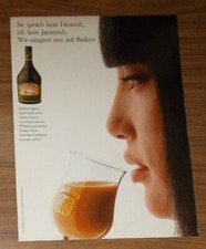 Seltene Werbung BAILEYS Original Irish Cream - Ich sprach kein Japanisch 1983