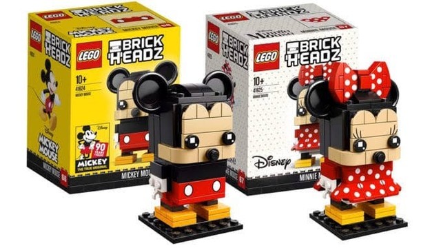 brickheadz lego disney
