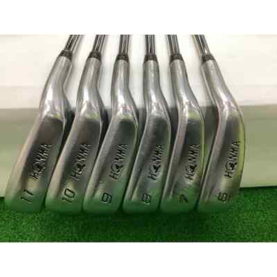 HONMA ホンマ ベレス IS-02 2S アイアンセット 6本 R 6-11 HONMA ホンマ ベレス IS-02 2S アイアンセット 6本 R 6-11 男性