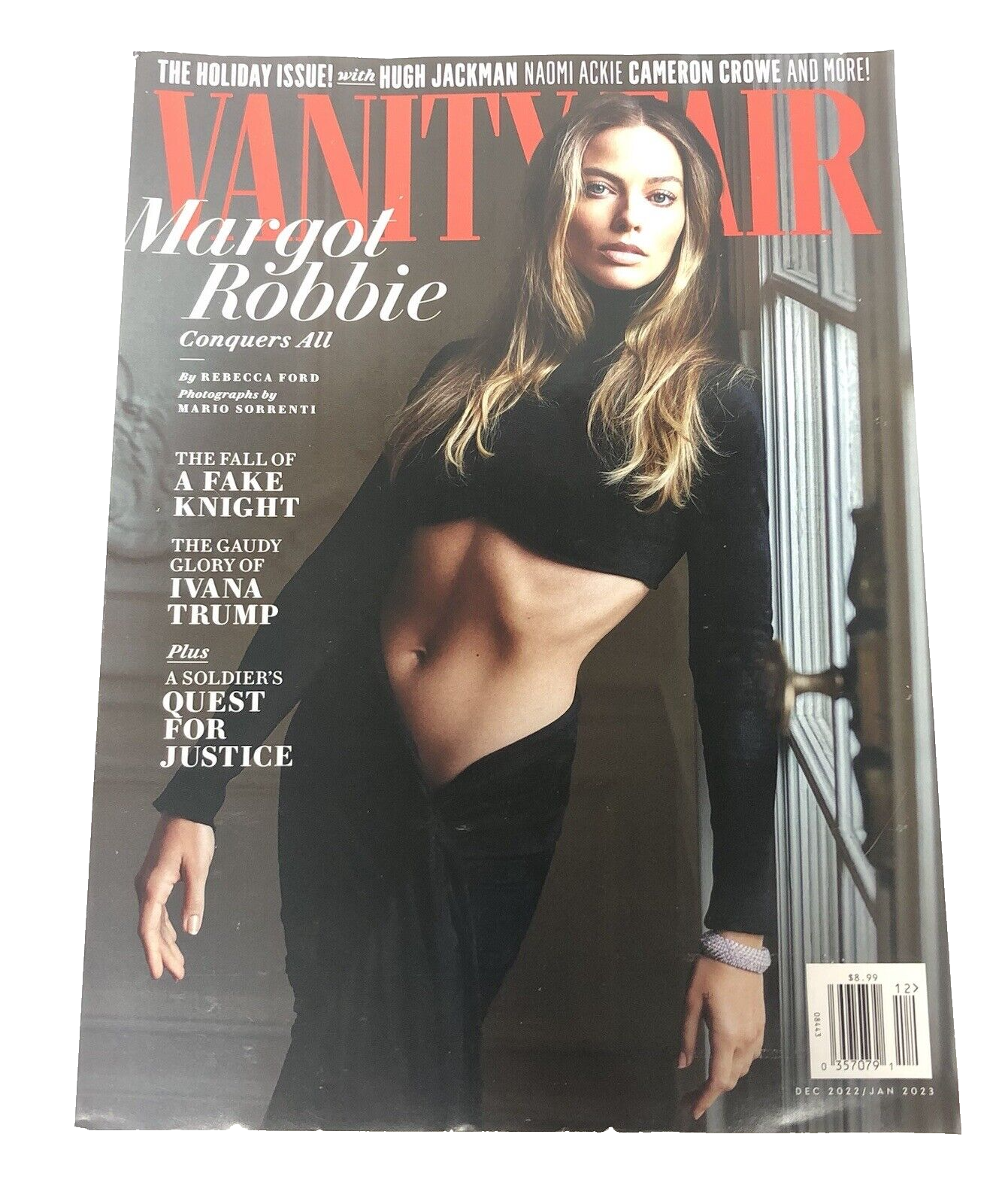 Vanity Fair Magazine Margot Robbie Hugh Jackman Holiday Issue Dec 2022 Jan 2023