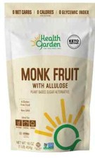Health Garden Monk Fruit Allulose Sweetener 1 Lb