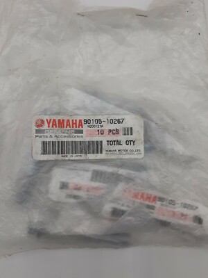 NEW! YAMAHA OEM LOT OF 6 FLANGE BOLTS 2008-2016 YFM25BX YFM40FBX Big Bear 250