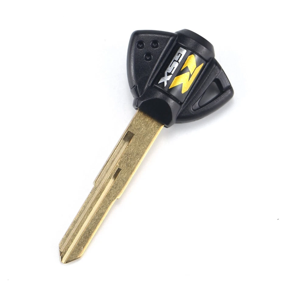 3PCS Motorcycle Uncut Blank Key Blade For Suzuki GSXR 600/750/1000/1300 - Image 2 of 4