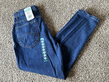 NWT Vintage Chic Petite Jeans Sz 12 Misses Relaxed Classic Tapered Mom