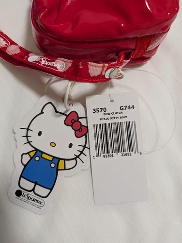 Hello Kitty x LeSportsac BOW CLUTCH Pouch kawaii - Picture 2 of 3