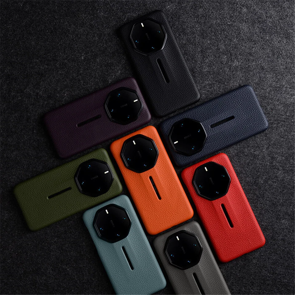 Melkco Premium Genuine Leather Case for Huawei Mate 60 RS Retro Business Cover - Image 4 of 4