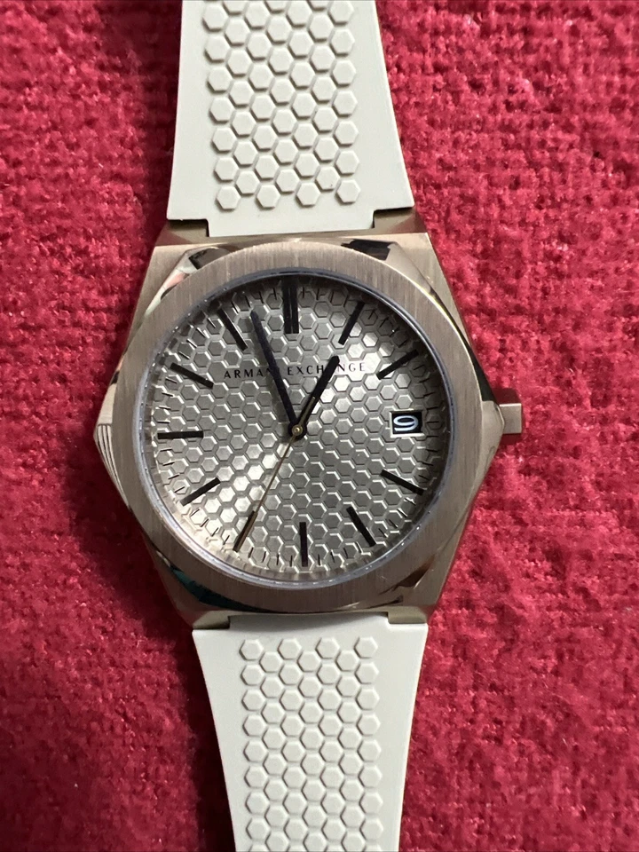 Reloj Hombre Armani Exchange Analógico Cuarzo Correa Silicona AX2813 Foto 3 de 4