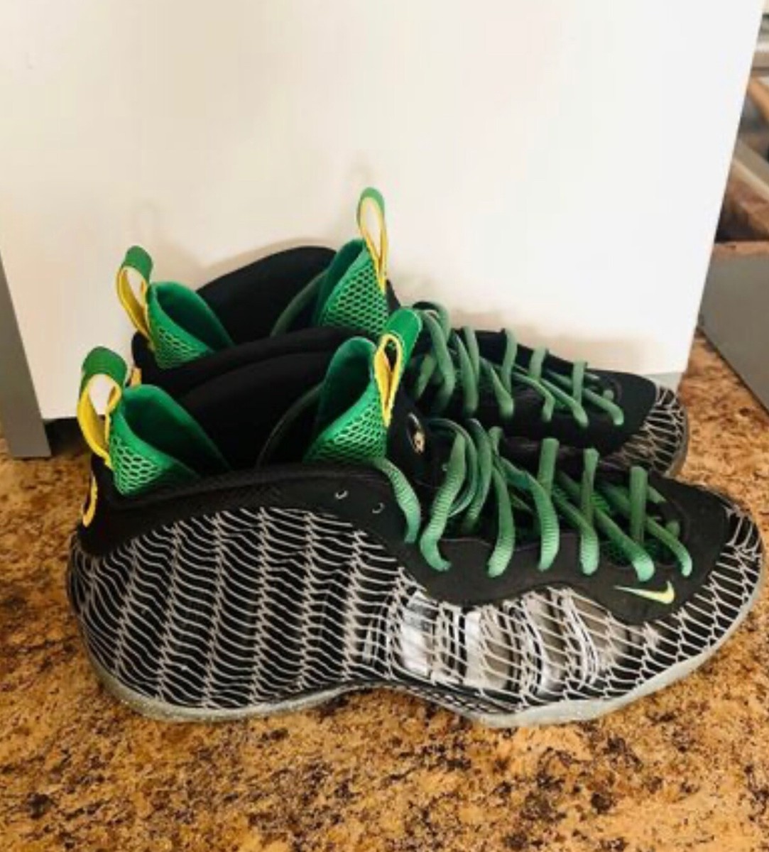 Size 13 - Nike Air Foamposite One Oregon Ducks 2013 | eBay