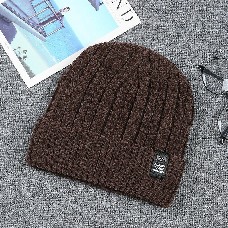 Mens / Ladies Knitted Wooly Beanie Hat Warm Winter Ski Skull Cap Unisex