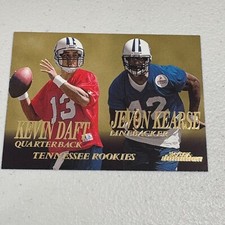 1999 Skybox Dominion JEVON KEARSE / KEVIN DAFT #236 RC Tennessee Rookies Card