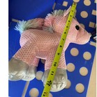 Dan Dee Unicorn Collectors Choice Plush Sparkly Pink Silver Stuffed Animal 11"