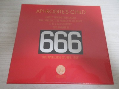 APHRODITE S CHILD 666 50th ANNIVERSARY Limited DELUXE EDITION  4CD+1Blu-ray Box
