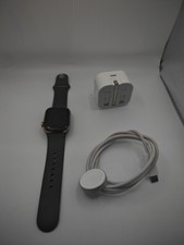 Apple Watch Series 9 45mm Stainless Steel Gold Cellular. Excellent Condition .