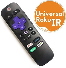 ROKU TV READY TV Remote FOR ALL Brands of Roku TVs