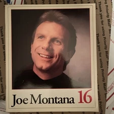 Joe Montana #16 Jersey Number Retirement Commemorative Book ISBN 074470171218