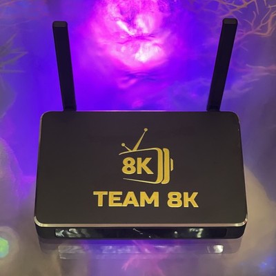 NEW Team8K Media Player UHD Premium Upgraded VIP Rec vs. super vc box  s7 prime