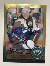 Minnesota Wild MARC ANDRE BERGERON Signed Card