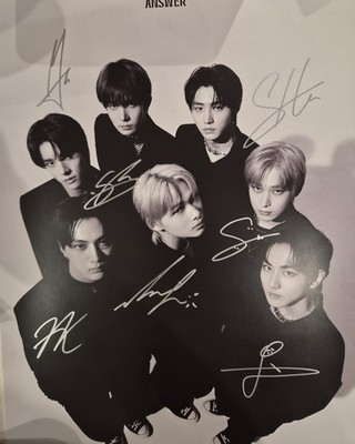ENHYPEN dimension answer 直筆サイン入り　ポラロイド ENHYPEN [DIMENSION : ANSWER] All Member Autographed Signed Poster