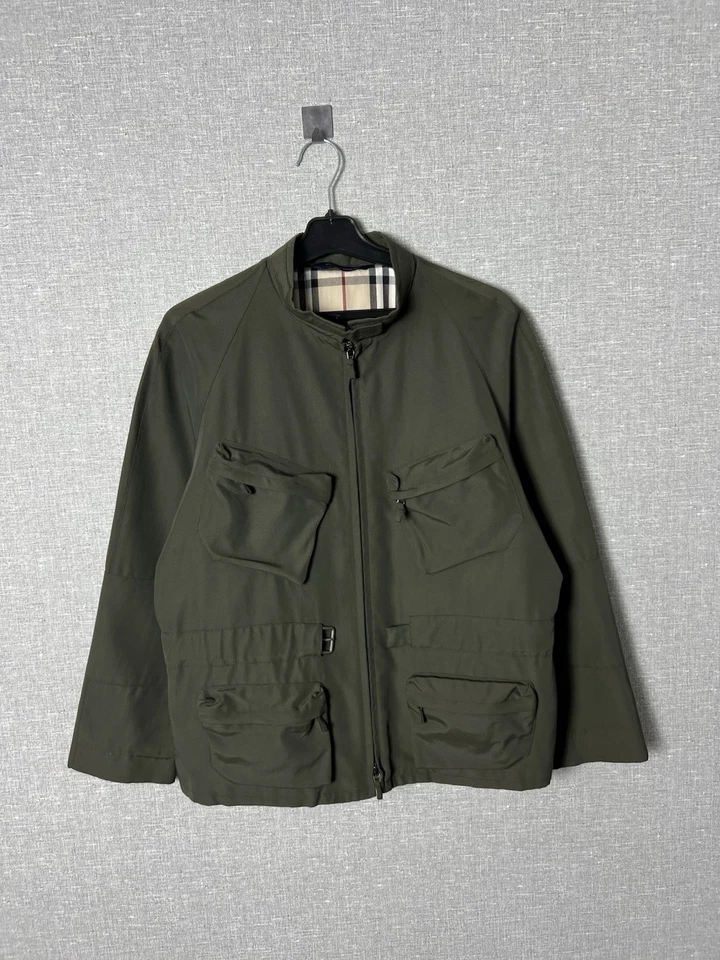 Jaqueta Burberry London Field Nova Check forro utilitário casaco com cinto feminina - Imagem 2 de 4