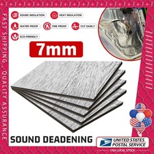 Car Engine Hood Heat Shield Insulation Sound Deadener Noise Mat Deadening Pad