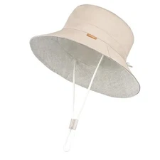 Kids Toddler Baby Boy Sun Hat Summer Bucket Hats with UPF 50+ UV 2-4T 024-khaki