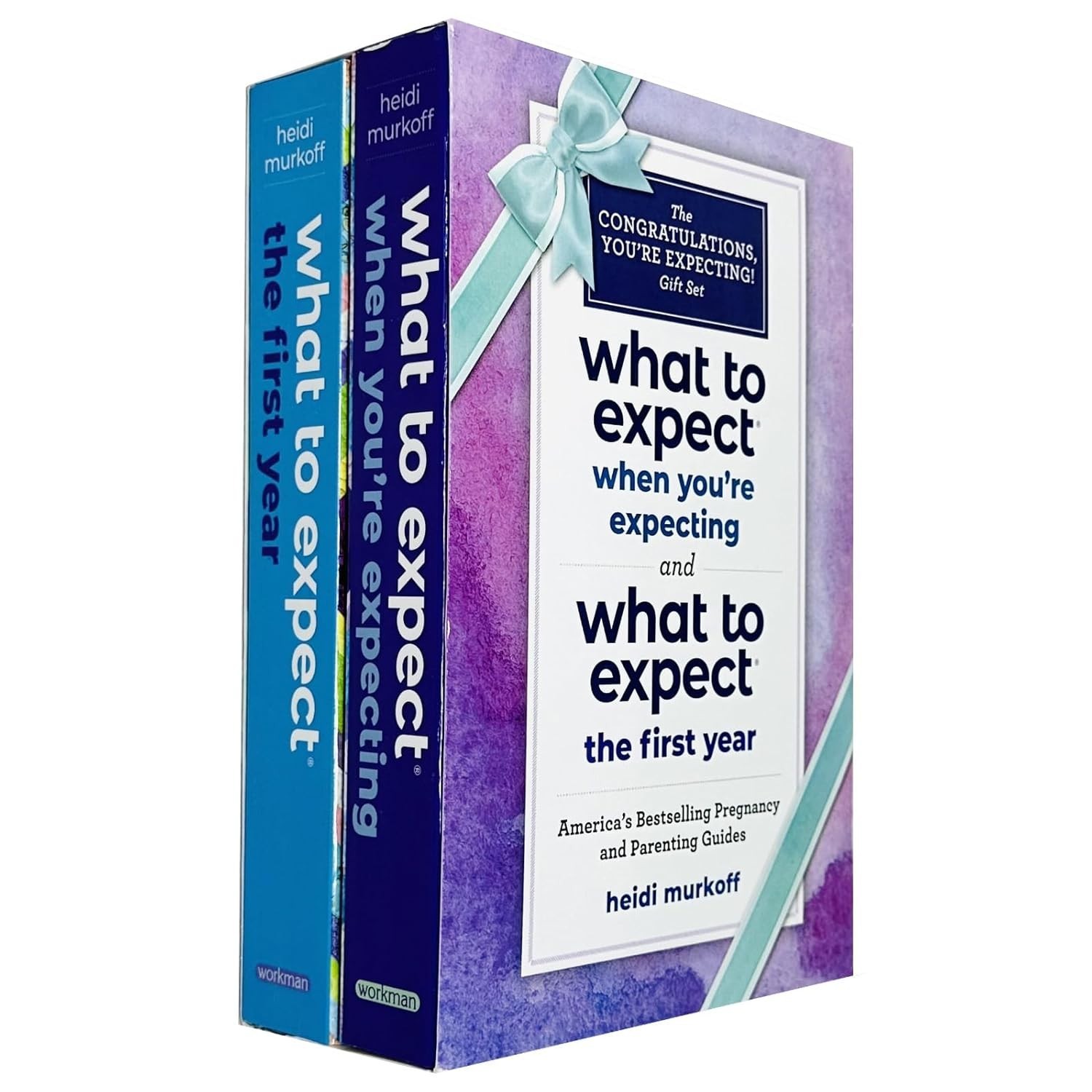 What to Expect When You're Expecting, What to Expect First Year 2 Books Set