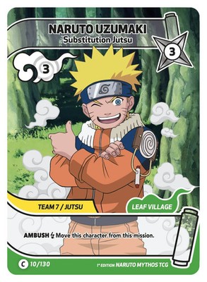 Naruto Mythos PICK YOUR CARD Singles | NM Near Mint | KONOHA SHIDO