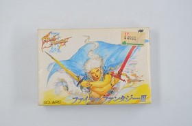 Complete Final Fantasy 3 III Japanese Nintendo Famicom FC NES w/ Guide Books