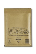 Mail Lite Sealed Air Size D/1 Padded Envelopes Box of 100 - Gold