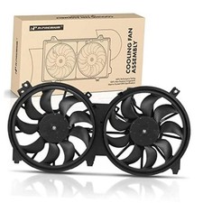 Engine Radiator Cooling Fan Assembly Compatible with Select Nissan Models -