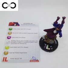 Heroclix - Bizarro 1 048 - Arkham Asylum - Rare W/ Card