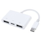 Hubs USB 3 en 1 Hubs USB C USB TypeC vers Multi USB 3.0 2.0 Adaptateurs pour Ordinateurs Portables