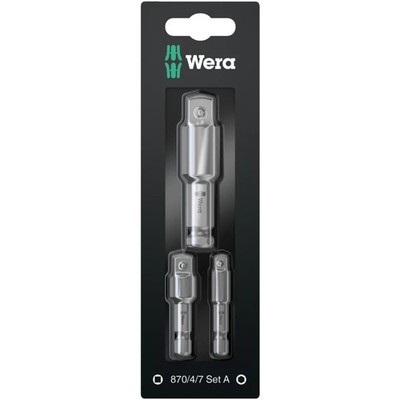 WERA 05073200001 870/4/7 Set A SB, 3 pieces