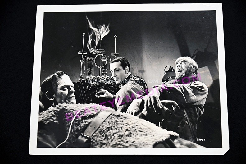  BORIS KARLOFF-PHOTO-MOVIE POSTER-film-HORROR-MONSTER-FRANKENSTEIN-lugosi-SCI FI
