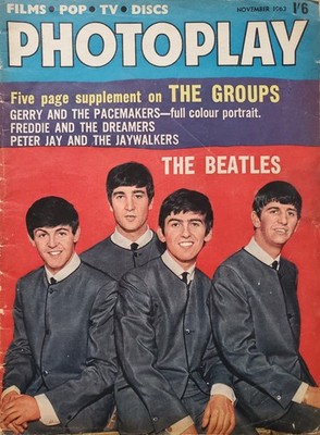 PHOTOPLAY NOV 1963  CONNERY, BOND, THE BEATLES, FROM RUSSIA WITH LOVE, THE BIRDS