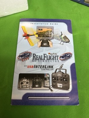 Vintage Great Planes RealFlight RC Flight Simulator USB InterLink Controller V2