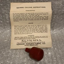 Vintage Lohman Squirrel Call