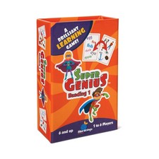 New - Blue Orange Games Super Genius - Reading 1 - Ages 6 1-6 players