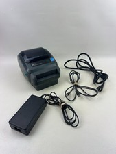 Zebra GX420D Thermal Label Printer W/ Adapter Usb Cable Tested