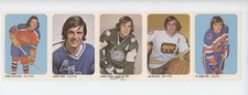 1973 Quaker Oats WHA Intact Strips Al Hamilton Jim McLeod Larry Pleau Lund z9k