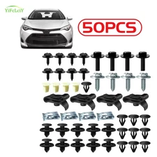 50Pcs For Toyota Prius Engine Splash Shield Skid Plate Fender Screw Clips