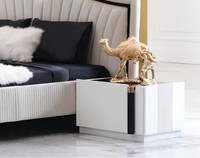 Schlafzimmer Tisch Nachttische Holz Nachttisch Nachtkonsole Design Beistelltisch