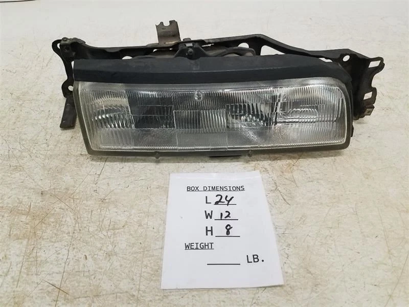 Passenger Right Headlight Fits 88-92 Mazda 626 OEM - Image 3 of 4