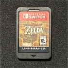 Nintendo The Legend of Zelda: Breath of the Wild Switch Cartridge NTSC-U/C
